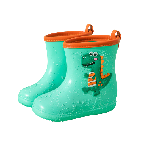 Happy Dino I Rutschfeste wasserdichte Gummistiefel