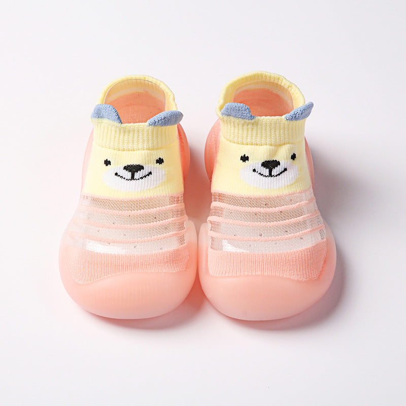 Teddy Socken I Rutschfeste atmungsaktive Sockenschuhe